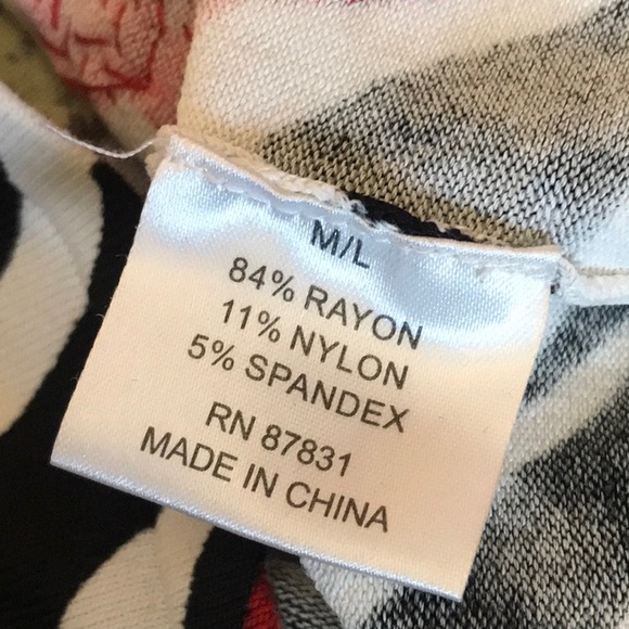 Ladies knit long sleeve top with sequins embellishments. Size medium. - Picture 3 of 3